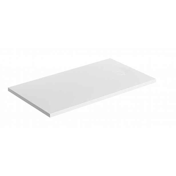 OMNIRES Aquarock M+ - Sprchová vanička 90x160 cm, matná bílá AQUAROCK90-160BM