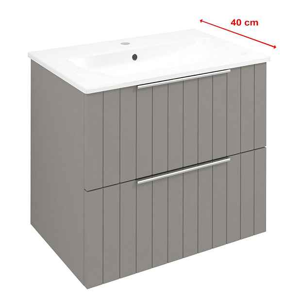 Sapho CIRASA STRIP umyvadlová skříňka 58x54x39cm, agila
