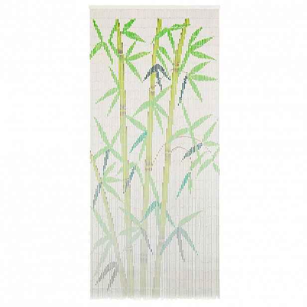 vidaXL Dveřní závěs proti hmyzu bambus 90 x 200 cm