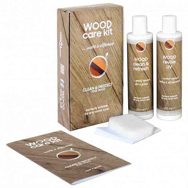 vidaXL Sada přípravků na péči o dřevo CARE KIT 2 x 250 ml