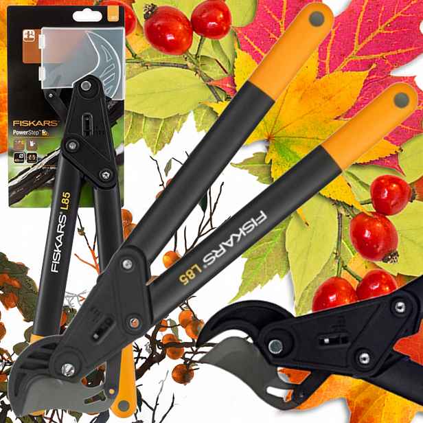Fiskars Dvouruční Ostré Nůžky Na Větve Zahradní nůžky Premium