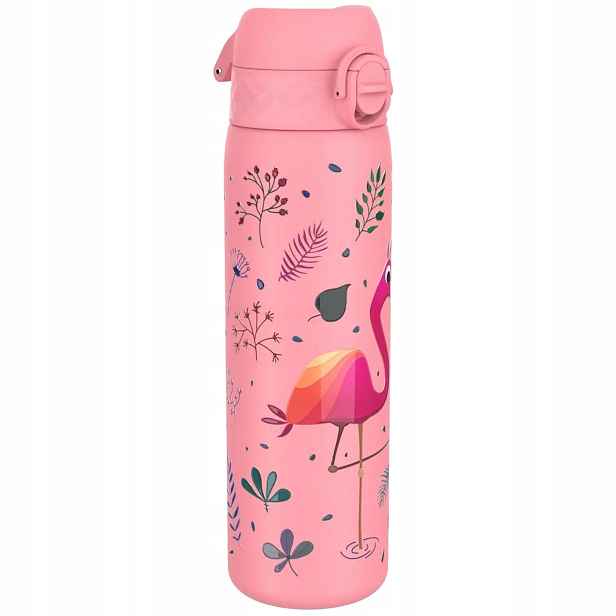 Láhev na vodu Single Wall Flamingo 600 ml Růžová One size ION8