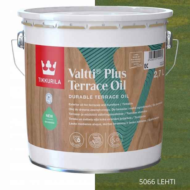 Tikkurila Olej Na Dřevo Valtti Plus Terrace Oil 2,7 L Barva 5066 Lehti