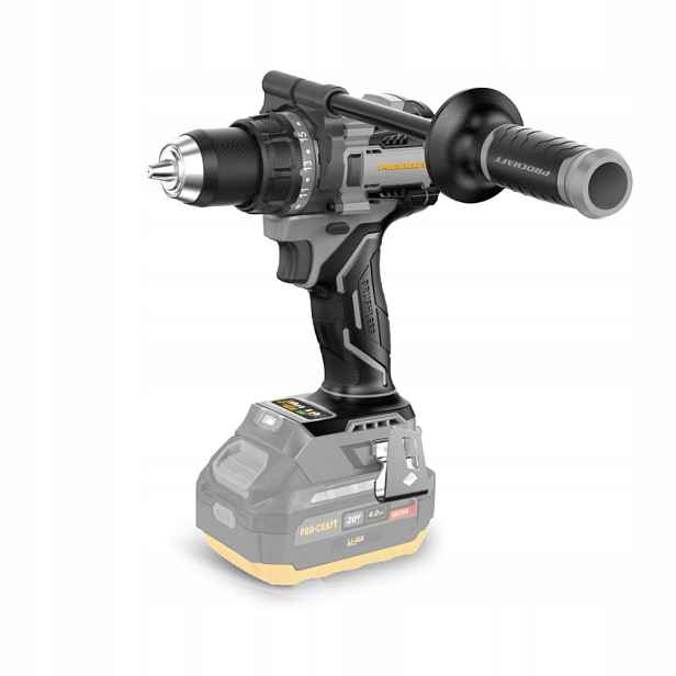 Akumulátorový aku vrtačka Procraft Industrial CD20Cbb 20V 120 Nm