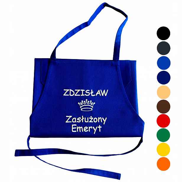 Dárek k odchodu do důchodu, rozloučení pro důchodce, jméno Fartuch