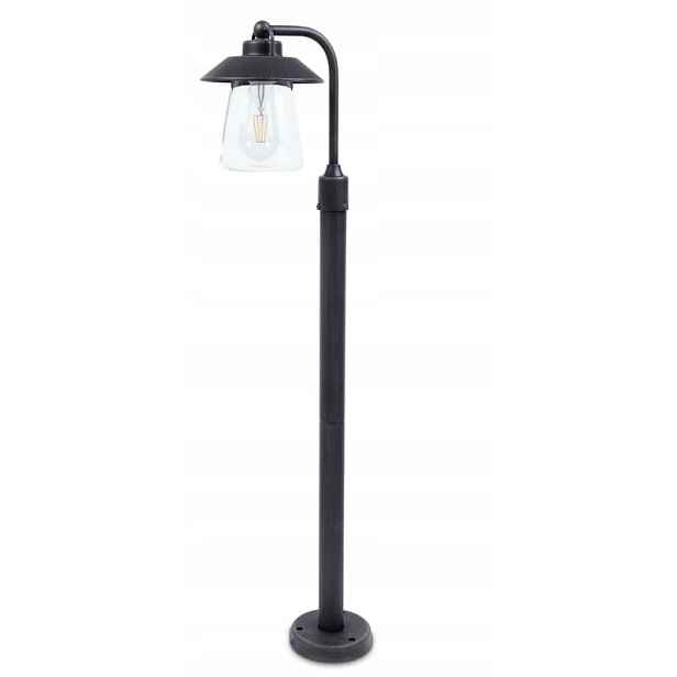 Lutec Zahradní lampa Cate Rezavý sloupek IP44 hliníková