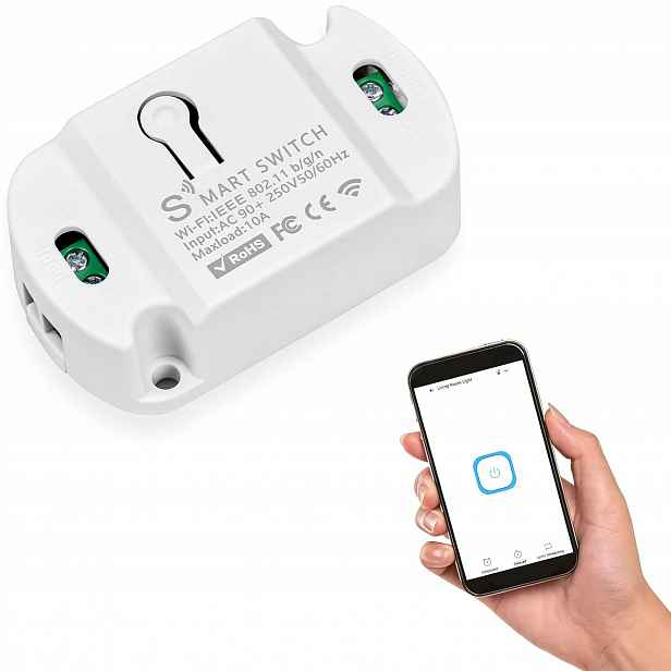 Vypínač Světla Wifi Smart Switch Wlan Modul 2,4 GHz