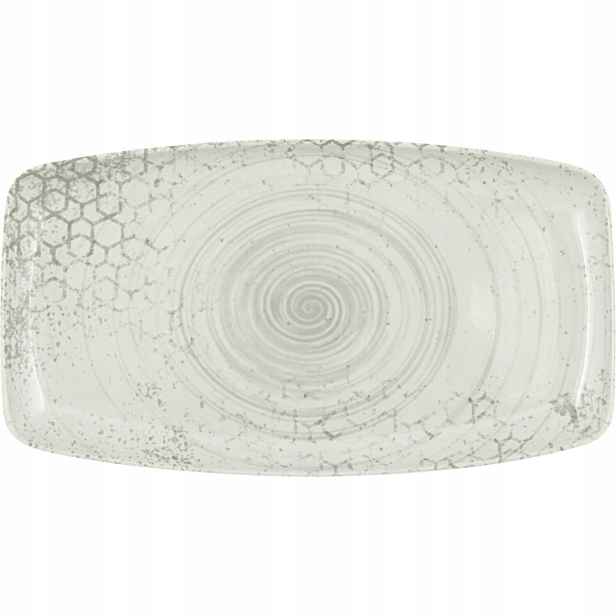 Mělký talíř snackový Bauscher Smart délka 31 cm, dekor Minea 6 ks