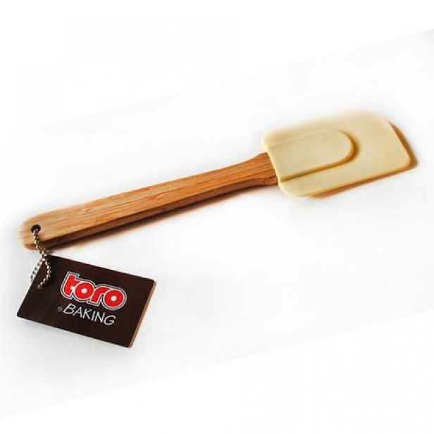 TORO Stěrka silikon bamboo, krémová