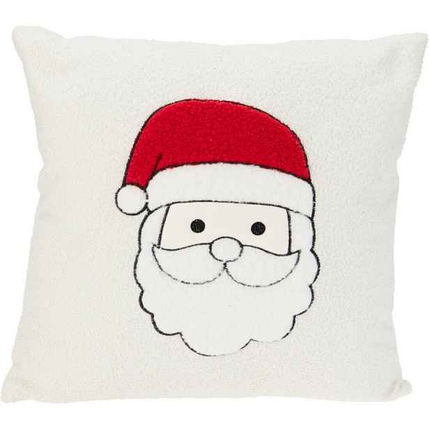 Vánoční polštářek Cute Santa, 45 x 45 cm
