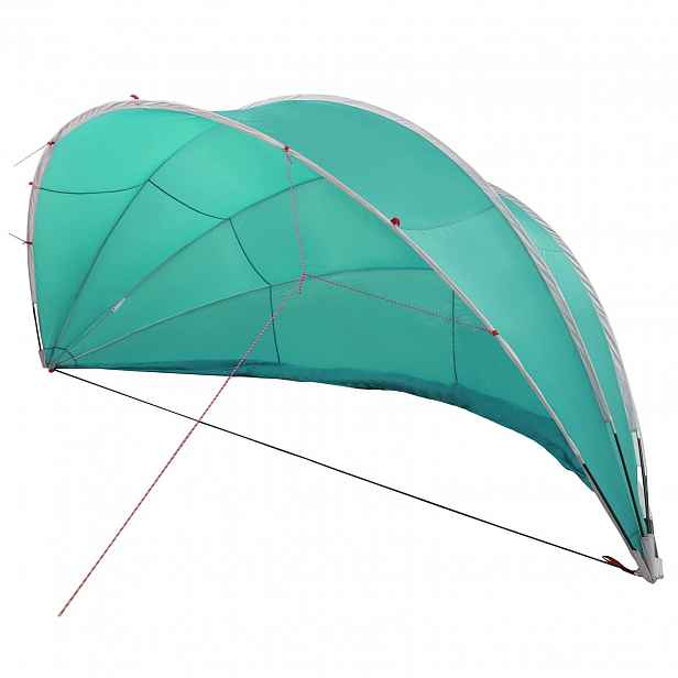 vidaXL Bazénový dóm 430 x 430 x 210 cm 185T polyester s PU vrstvou