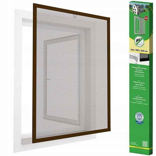 Moskytiéra na okno 100 x 120 cm Síť proti komárům Easy Life