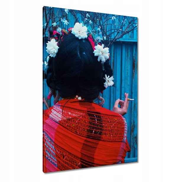 Obrazy 80x120 Pěkné ženy Kočky Babičky
