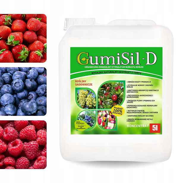 Biostimulátor pro ovoce, květy a keře Trichoderma Eko GumiSil-D 5L