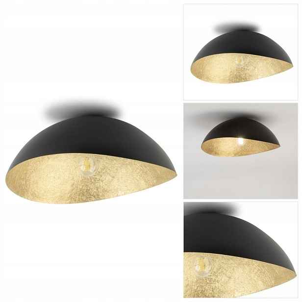 Solaris stropní svítidlo černý, moderní, útulný interiér v kuchyni Sigma Lighting