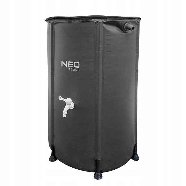 Skládací nádoba na dešťovou vodu, 250 l, Pvc
