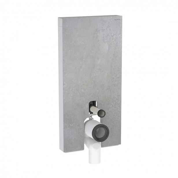 Geberit Monolith Plus - Sanitární modul pro stojící WC, 101 cm, spodní přívod vody, vzhled betonu 131.202.JV.7