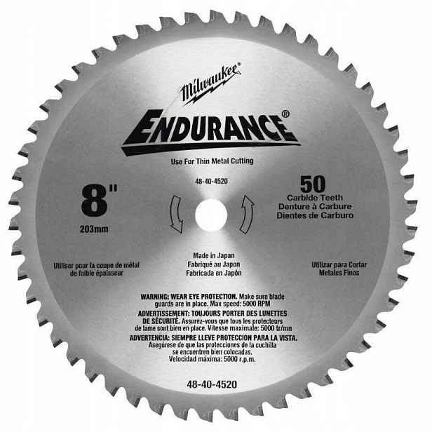 Pilový kotouč na řezání kovu 203 x 15,87 mm 50 zubů Milwaukee 48404520