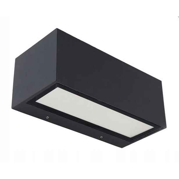Venkovní fasádní nástěnná lampa Gemini antracit Lutec 5189112118
