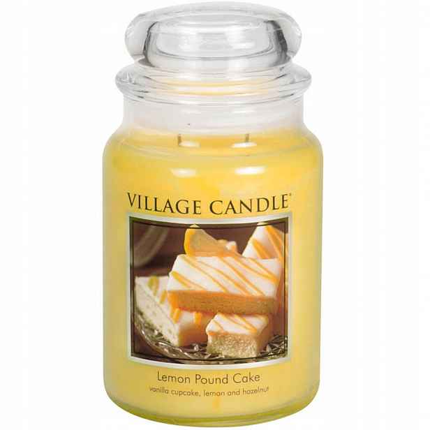 Velká svíčka Lemon Pound Cake Village Candle