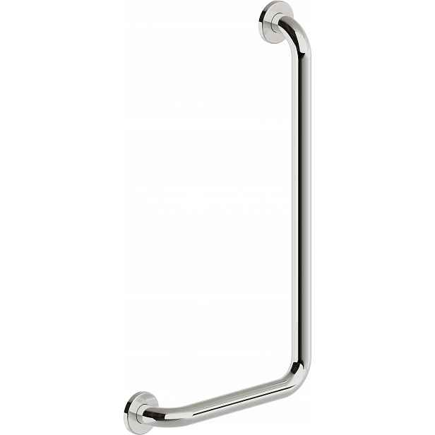 Koupelnový nástěnný držák 150 kg, nerezová ocel, chromovaný, 671 mm
