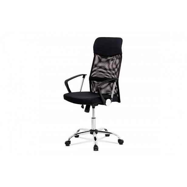 Kancelářská židle látka / kov Autronic Černá - 59 cm
