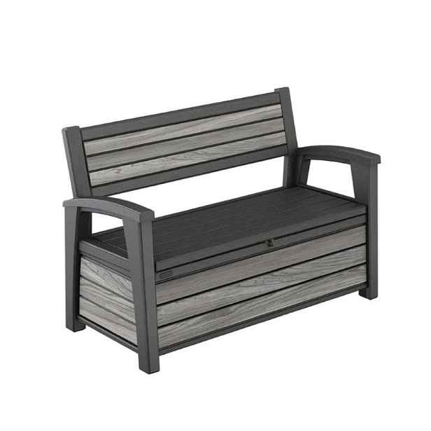 KETER Zahradní lavice BENCH | šedá