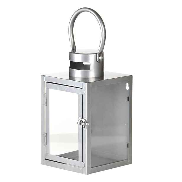 Kovová lucerna (výška 23 cm) Modern – Esschert Design