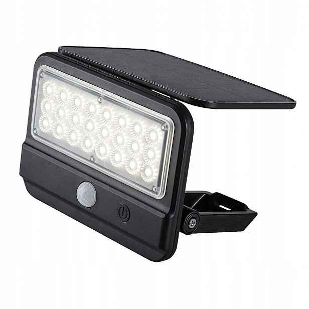 Solární zářič s Led senzorem 7W Flaxton 77040 Rabalux