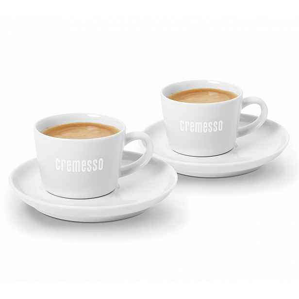 Cremesso Set 2 šálků na kávu s podšálky 10175528
