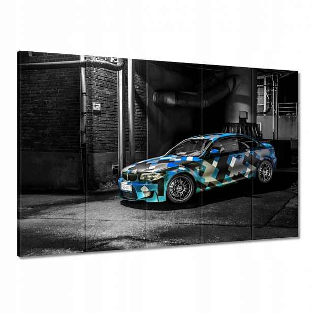 Obrazy 100x70 Tyrkysové Bmw