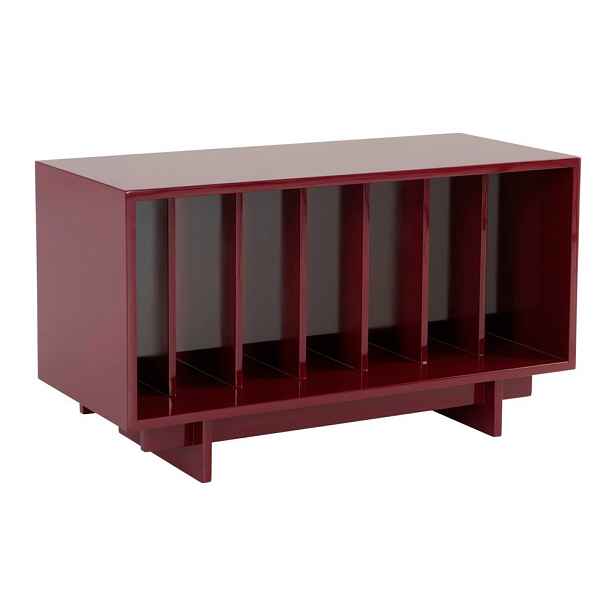 Vínová gramofonová skříňka z MDF 35x45x80 cm Awara – Jotex