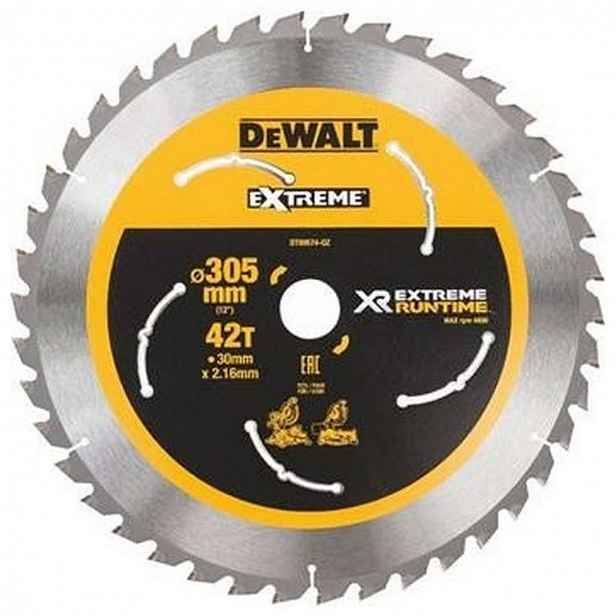 DeWALT - Pilový kotouč na dřevo 305x30 mm, 42 zubů DT99574