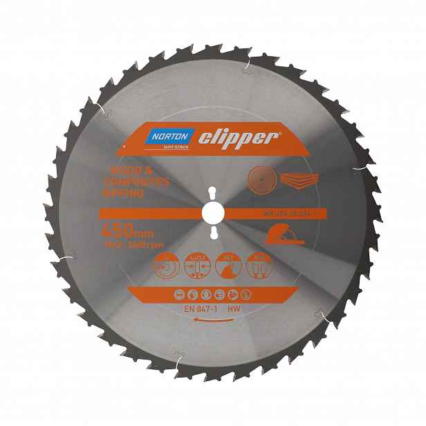 Pila kotoučová 450x30x4,4 mm 36 z. Norton Clipper Pro Wood Ripping
