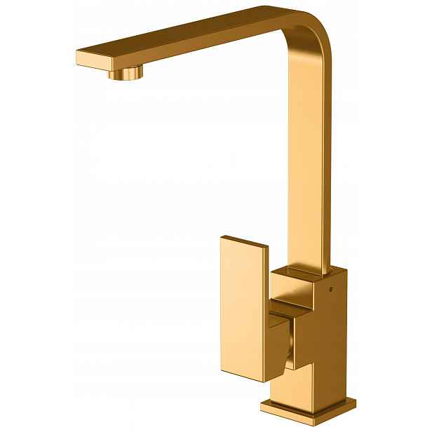 Nook Gold Zlatá Kuchyňská Baterie Dřez Kohoutková Caro