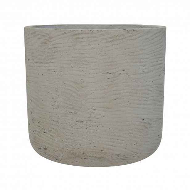Květináč Charlie, barva starošedá, více velikostí - PotteryPots Velikost: XXL - v. 43 cm, ⌀ 44 cm