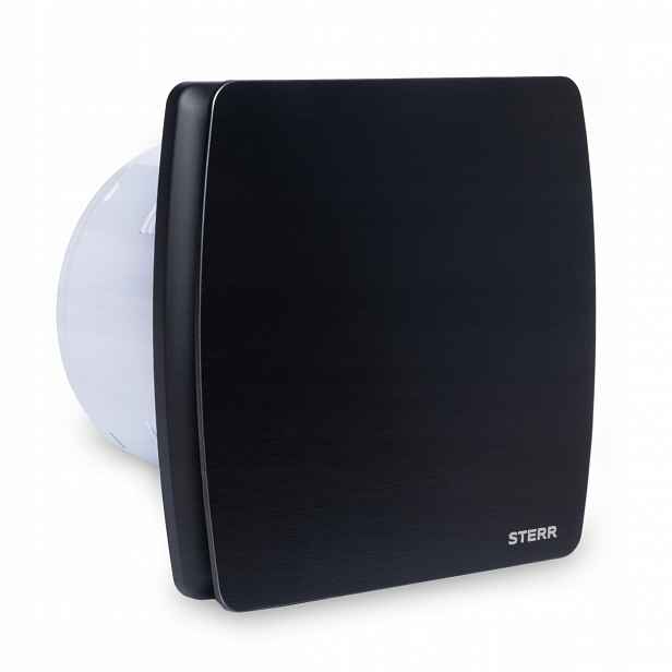 LFS150-QBT Koupelnový ventilátor černý (Časovač) 150 mm