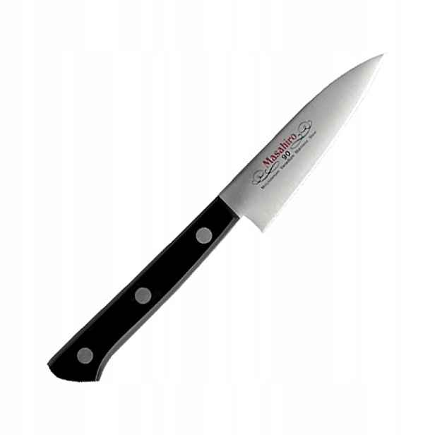 Masahiro Bwh nůž Paring 9 Cm, ocel MBS-26, černý pakkawood