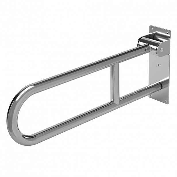 ML-DESIGN TOALETNÍ DRŽÁK 60 cm z nerezové oceli, sklopný, nosnost až 200 kg