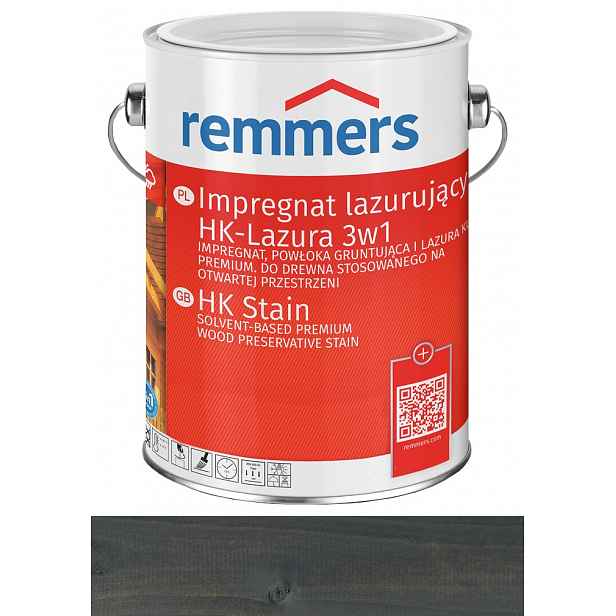 Remmers HK-Lasur impregnace dřeva 0,75L Antracit