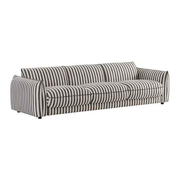 Černobílá pohovka 264 cm Molton – Jotex