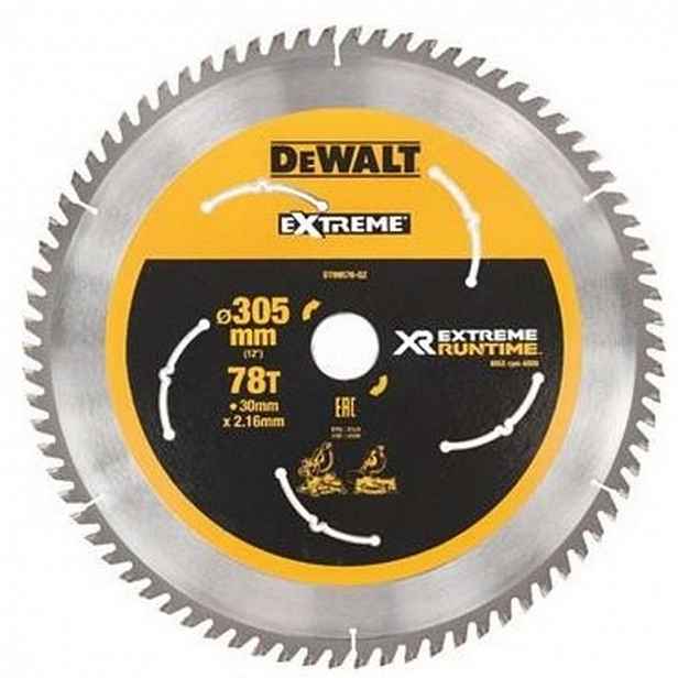 DeWALT - Pilový kotouč na dřevo 305x30 mm, 78 zubů DT99576