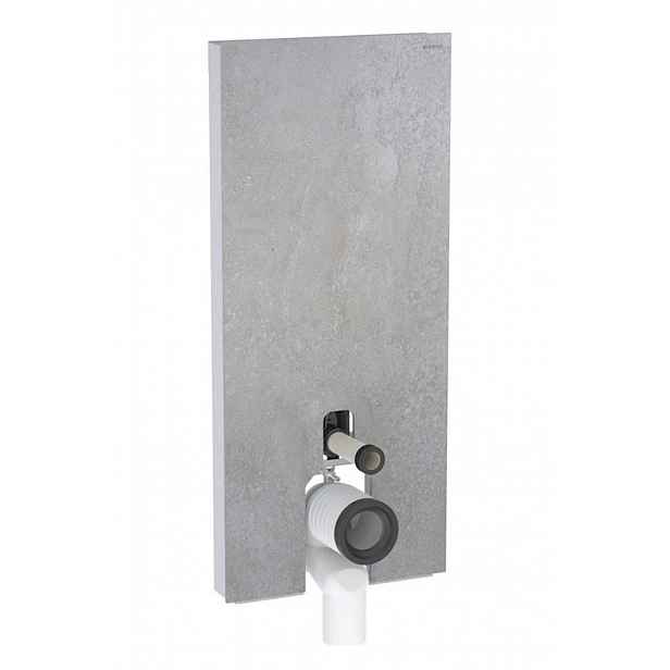 Geberit Monolith Plus - Sanitární modul pro stojící WC, 114 cm, spodní přívod vody, vzhled betonu 131.233.JV.7