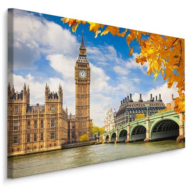 Plátno Pohled Na Big Ben V Londýně Varianta: 90x60