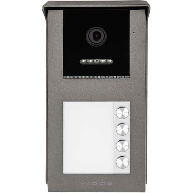 Brána Vidos Ipx S101-4 s videotelefonem a Rfid