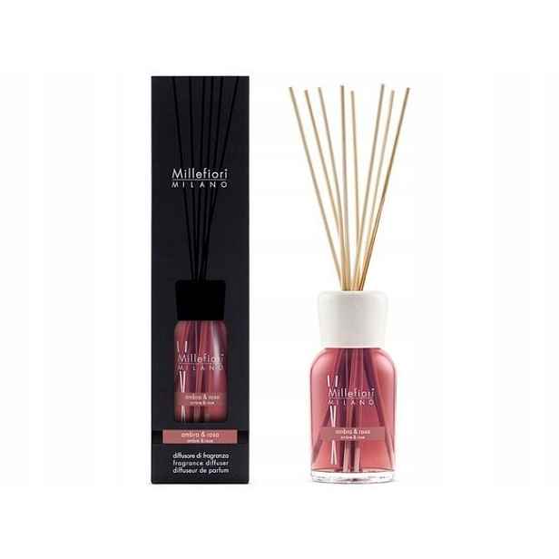 Millefiori Difuzér Ambra & Rosa 250 ml