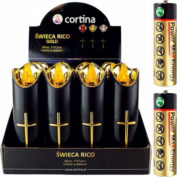 Sada 12 Ks Led Svíčka Na Baterie Vložka Hřbitovních Svíček 17cm Do Sničky Hřbitovní Svíčka Vložky