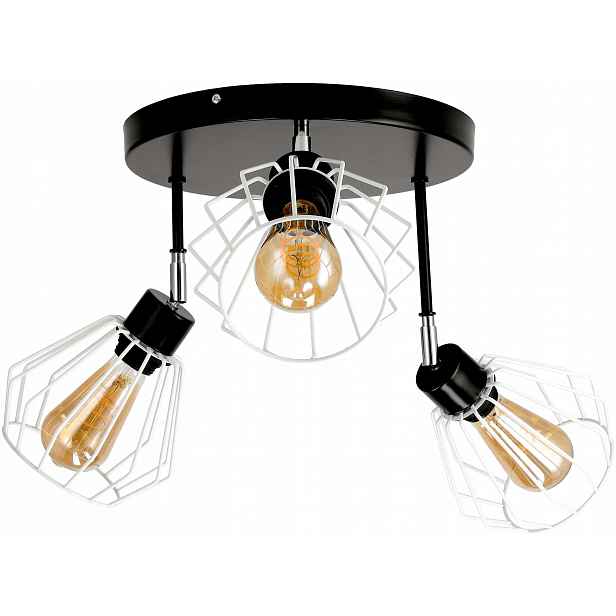 Led Stropní lampa do kuchyně E27 Diamant Bílá