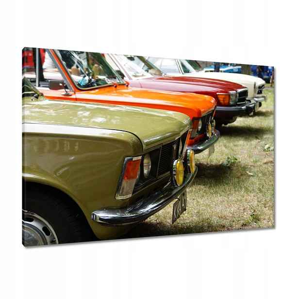 Obrazy 100x70 Velký Fiat 125p Halogeny