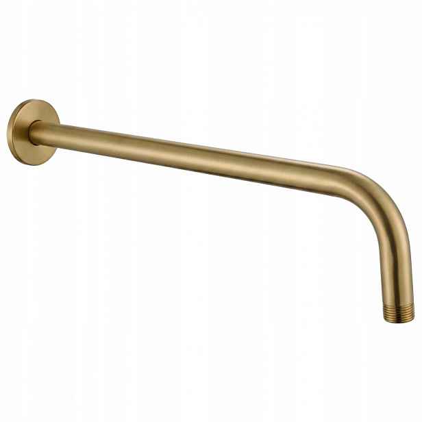 Okrągłe ramię do deszczownicy Rea JS-9021BG złoto szczotkowane 40 cm